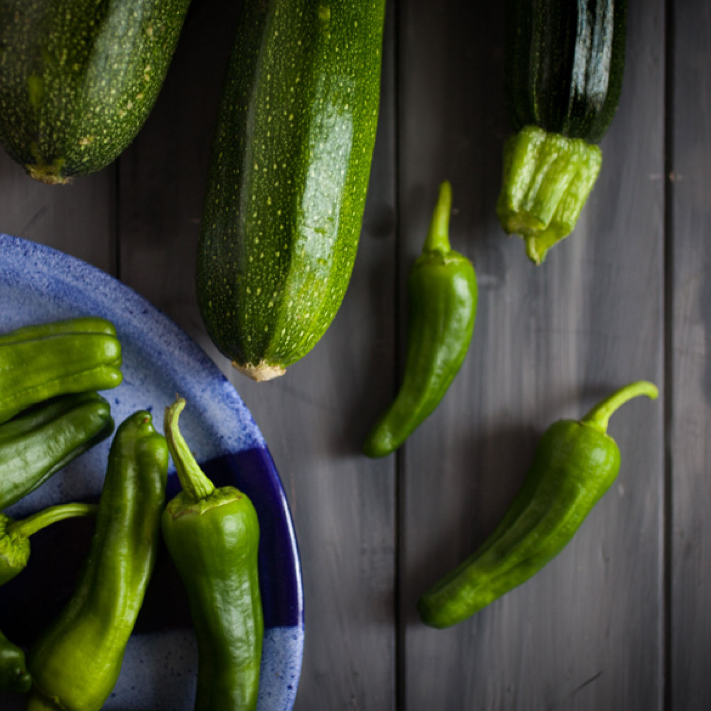Courgettes & Peppers
